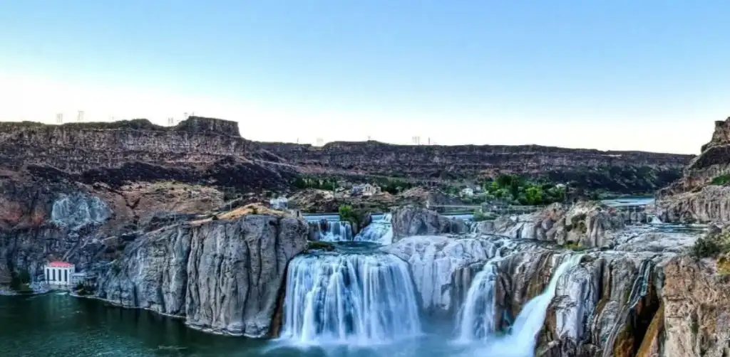 a view on falls in Twin Falls