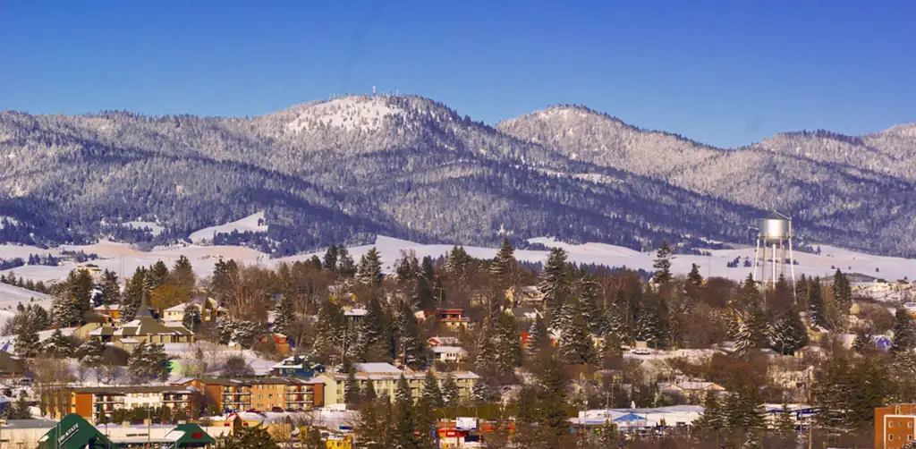 a view on Moscow, ID