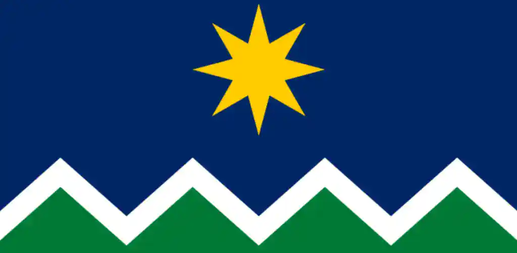 a flag of Idaho state
