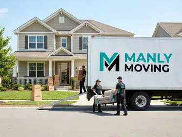 residential movers bin action